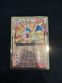 2021 CHARIZARD POKEMON CELEBRATIONS GOLD ULTRA PREMIUM METAL GOLD #4/102 - Image 2