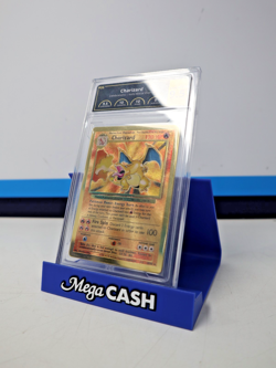 2021 Pokemon Charizard Celebrations - Ultra Premium Gold Metal 4/102 - PCG 9.5 - Image 3