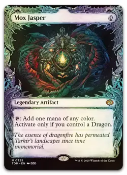 Mox Jasper (Showcase) #325 (Foil) (NM) Tarkir Dragonstorm TDM Magic MTG - Image 1