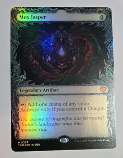 Mox Jasper (Showcase) Tarkir: Dragonstorm Foil MTH NM - Image 1