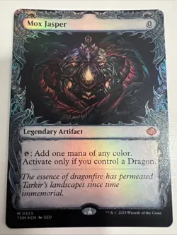 Mox Jasper Foil Showcase Tarkir: Dragonstorm NM MTG - Image 1