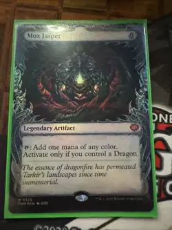 MTG - Mox Jasper (Showcase) 325 Tarkir: Dragonstorm Non Foil NM TDM - Image 1