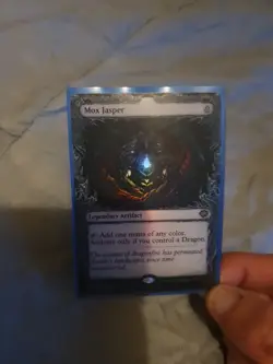 MTG Mox Jasper Foil Showcase - Tarkir: Dragonstorm Magic the Gathering NM 0325 - Image 1