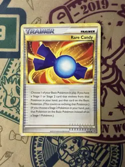 Rare Candy 82/95 Unleashed Uncommon Pokemon Card - Image 3