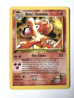 Pokemon Cards Gym Challenge 1st Edition -2000- Rare - Holo - Nr Mint -You Choose - Image 2