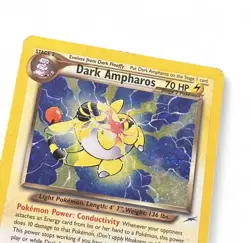 #2 Dark Ampharos 1/105 Neo Destiny 2000 Holo Rare WOTC Pokemon Card TCG - Image 5