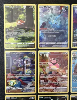 Pokemon TCG Crown Zenith Galarian Gallery Card Lot of 15 NM/M Mew Keldeo Riolu - Image 2