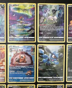 Pokemon TCG Crown Zenith Galarian Gallery Card Lot of 15 NM/M Mew Keldeo Riolu - Image 3