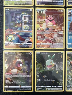 Pokemon TCG Crown Zenith Galarian Gallery Card Lot of 15 NM/M Mew Keldeo Riolu - Image 5