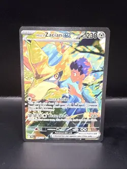 Pokemon TCG Hop's Zacian EX Holo Card 186/159 Sv09: Pokemon Journey Together A - Image 3