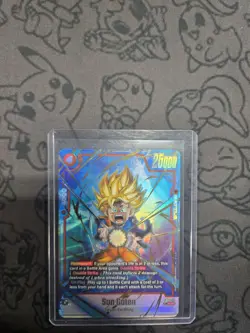 Son Goten FB08-121 SCR Alternate Art Saiyan's Pride Dragon Ball English Card - Image 1