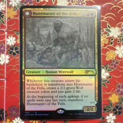 Magic: The Gathering Secret Lair Huntmaster & Ravager of the Fells Foil Cards - Image 1