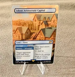 Magic The Gathering Jidoor, Aristocratic Capital 0311 Rare Non-Foil Borderless - Image 1