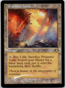 Prismatic Vista (Retro Frame) 40 Modern Horizons LP FOIL MTG - Image 1
