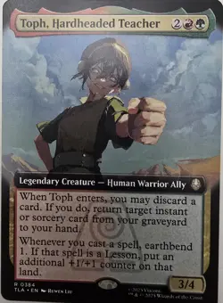 Toph Earthbender EDH Deck - Avatar MTG - Lands & Spells Strategy - Image 1