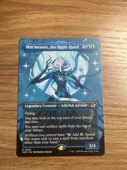Mm'menon, the Right Hand (Borderless) - Edge of Eternities - Regular - MTG - Image 2