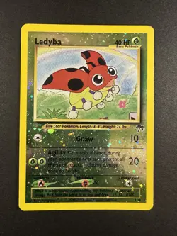 Marill Reverse Holo Japanese Ledyba 7/18 Eng Southern Islands - Pokemon - Image 4