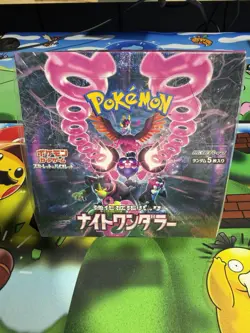Pokemon TCG Japanese Night Wanderer Booster Box SV6a 30 Pack - Image 1