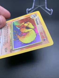 Pokemon TCG Flareon Jungle 3/64 Holo Unlimited Holo Rare HP - Image 3