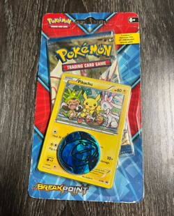 Pokemon TCG XY Breakpoint Rare Factory Sealed Blister Pack Pikachu XY95 Promo - Image 1