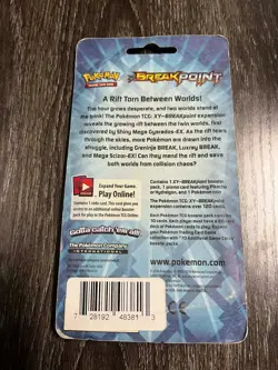 Pokemon TCG XY Breakpoint Rare Factory Sealed Blister Pack Pikachu XY95 Promo - Image 3