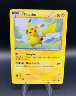 Pokemon Pikachu Black And White 115/114 Holo Secret Rare ~ NM ~ 2011 - Image 1