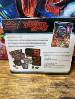 Pokemon Destined Rivals Elite Trainer Box (BRAND NEW) SEALED - Image 2