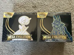 Pokemon Mega Evolution Elite Trainer Box ETB Set of 2 Sealed - Image 1