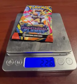 Very Heavy 22.6g Pokemon TCG Mega Era Phantasmal Flames Booster Pack Sealed! - Image 1