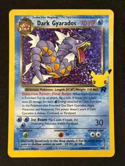 Dark Gyarados 8/82 Celebrations: Classic Collection Holo Pokemon - Image 1