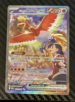 Pokemon TCG Ethan's Ho-Oh EX Sir 230/182 Destined Rivals Mint/Nm Condition - Image 3
