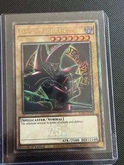 Yugioh Dark Magician (Arkana art) Quarter Century Rare ! - Image 1