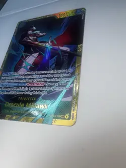 OP14-119 SEC Dracule Mihawk One Piece TCG English Foil The Azure Seven Sea’s - Image 2