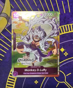 Monkey.D.Luffy (041) Offline Regional 2024 Vol. 2 Participant One Piece Promo - Image 1