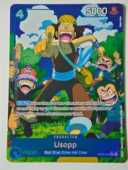 Usopp EB02-022 V2 Alt Art | NM I One Piece TCG | English - Image 1