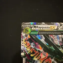 Pokemon TCG M Rayquaza EX Roaring Skies Holo Card 76/108 - Image 2