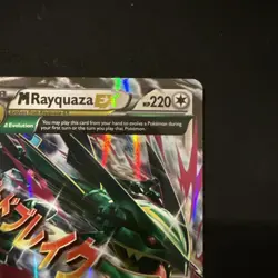 Pokemon TCG M Rayquaza EX Roaring Skies Holo Card 76/108 - Image 3
