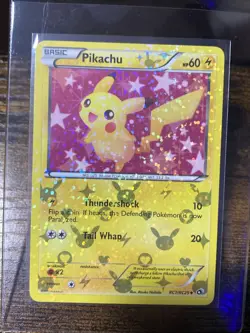 Pokemon Pikachu RC7/RC25 Reverse Holo Legendary Treasures Radiant Collection LP - Image 1