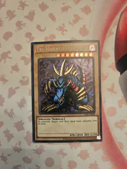 Tri-Horned Dragon - LOB-EN000 - Secret Rare - 25th Anniversary - Yu-gi-oh - Image 1