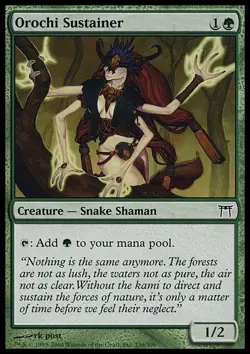 MTG Magic the Gathering Orochi Sustainer (236/317) Champions of Kamigawa LP - Image 1