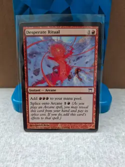 MTG Desperate Ritual x1- -Champions of Kamigawa-Lightly Played - Image 1