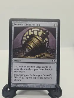 Magic the Gathering SENSEI'S DIVINING TOP Champions of Kamigawa Lp-Nm - Image 1