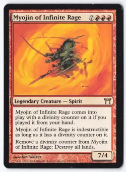 Myojin of Infinite Rage R Champions of Kamigawa 181 LP - Image 1