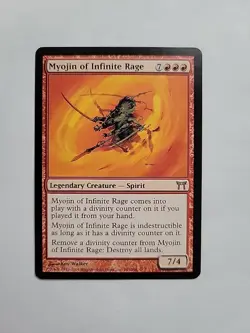 MTG - Myojin of Infinite Rage Champions of Kamigawa Regular Rare #181 - Image 1