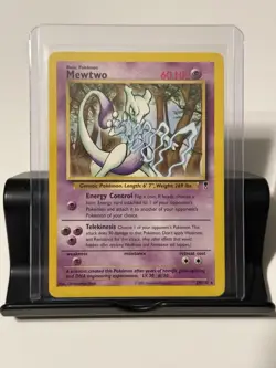 Pokemon TCG Mewtwo Black Star Promo #12 - LP - Image 1