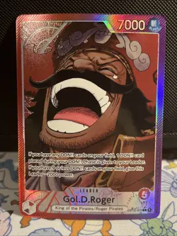 Gol.D.Roger (003) (Alternate Art) OP13-003 Carrying On His Will Foil - Image 1