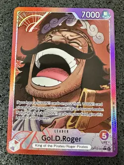 Gol.D.Roger (003) (Alternate Art) OP13-003 Carrying On His Will Foil - Image 1