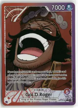 Gol.D.Roger (003) (Alternate Art) OP13-003 Carrying On His Will One Piece Foil N - Image 1