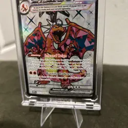 Pokemon TCG Obsidian Flames Charizard EX 215/197 Ultra Rare Near Mint Condition - Image 4
