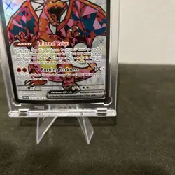 Pokemon TCG Obsidian Flames Charizard EX 215/197 Ultra Rare Near Mint Condition - Image 5
